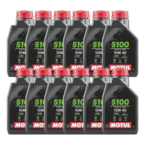 Kit Motul 5100 10w-40 12 Litros ( Caixa Fechada - Atacado )