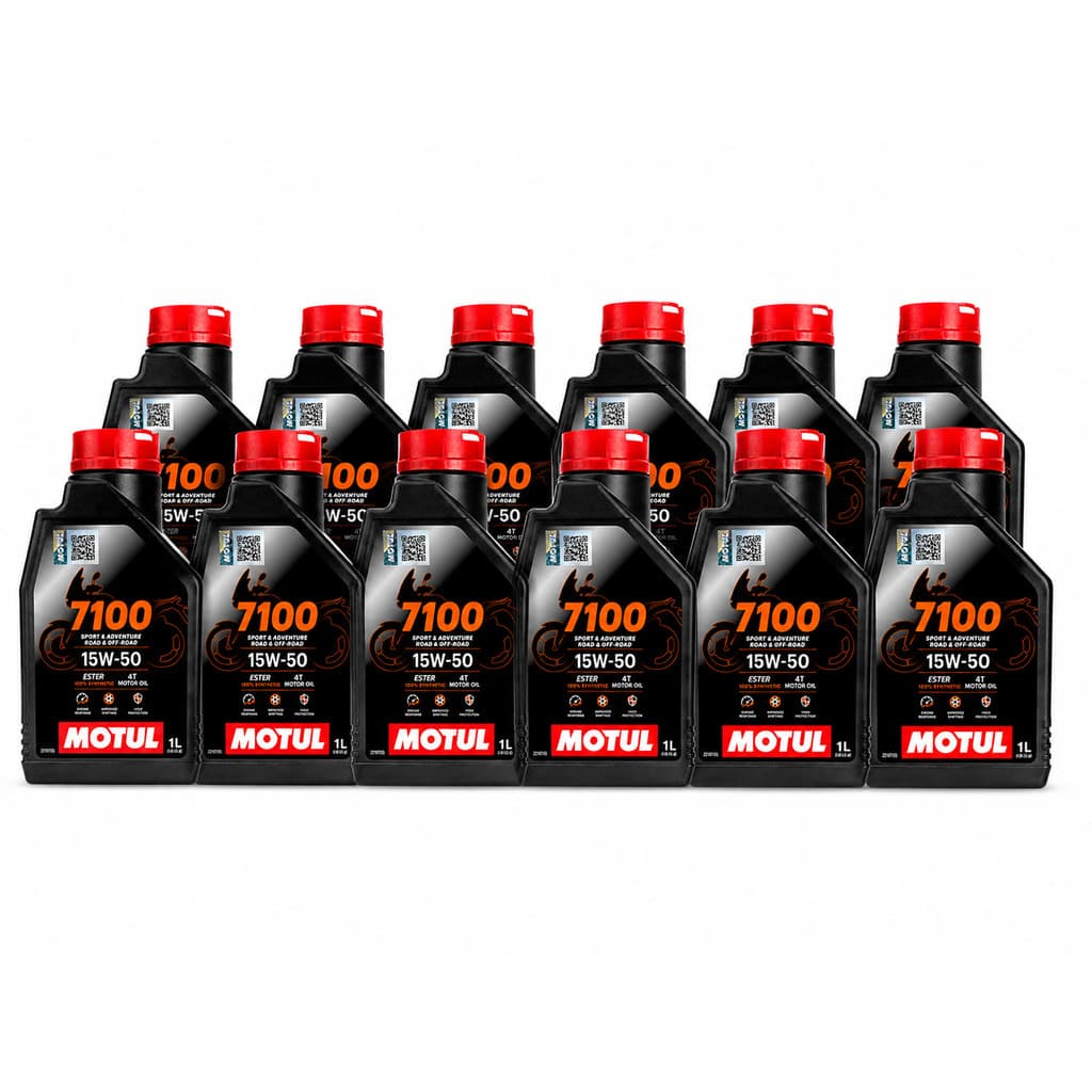 Óleo Motul 7100 15w50 12 Litros 4t Sintético Caixa Lacrada