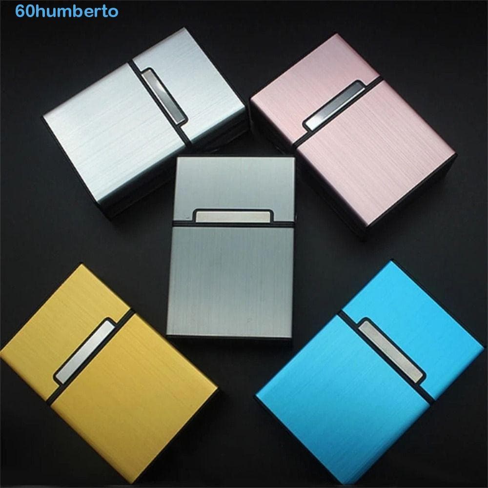 Caixa De Cartão De Visita HUMBERTO , Porta-Nome Leve De Design Elegante , Organizador Metal Da Moda , Capa Identificação