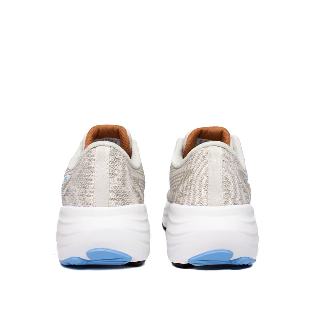 Tênis Feminino Mizuno Goya 3 Corrida Cinza Claro/Cobre