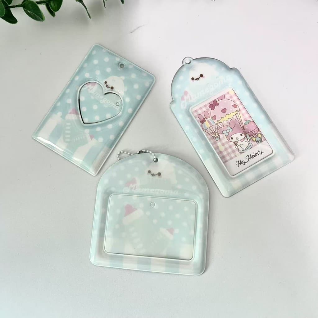 Ins azul Original versão Horizontal Aidou pequeno cartão Campus caso protetor cartão de comida estrela perseguindo armaz