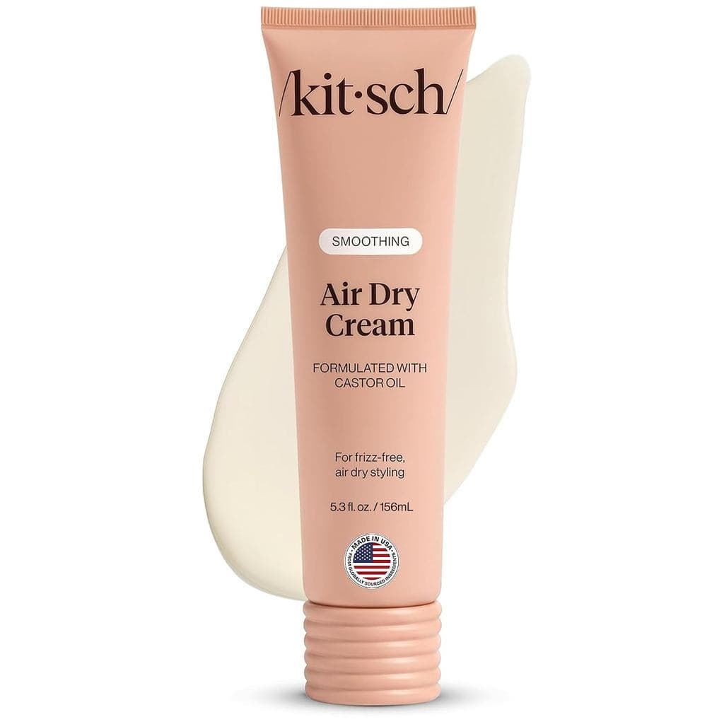 Kitschoothing AirDry – Contém óleo de rícino e óleo de coco - 5,3 onças |     Produto para Controle de Frizz – Produto L