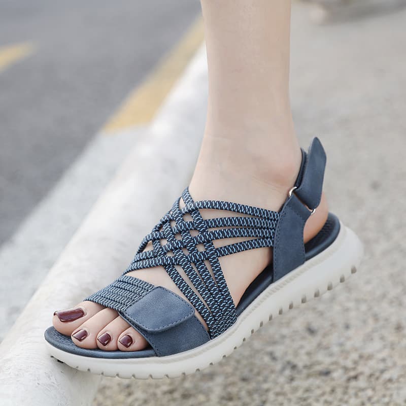 Verão novo produto sandálias femininas leves estilo esportivo confortável sandálias de tamanho grande