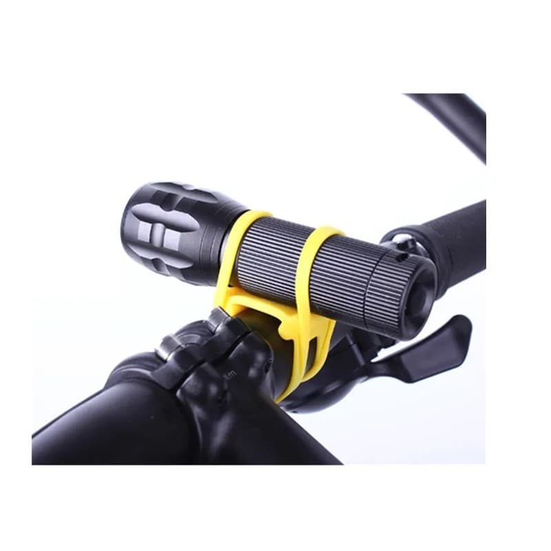 Nova Chegada: Correia Multifuncional de Silicone para Lanterna de Bicicleta, Acessório Funcional para Ciclismo