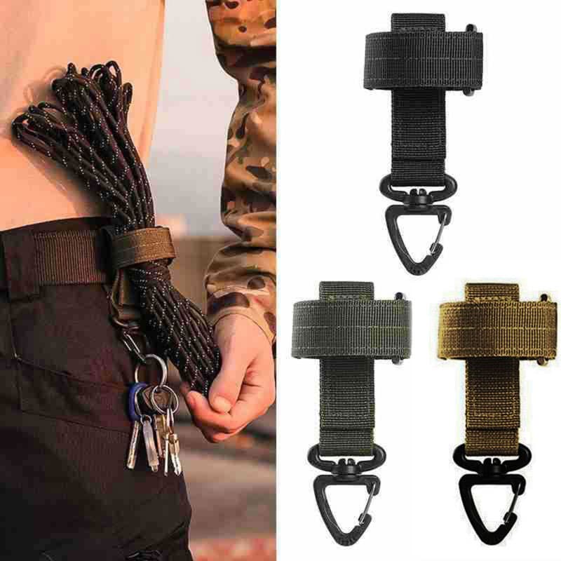 < LK > Multi-purpose Luva Gancho Ventilador Luvas Ao Ar Livre Escalada Corda Fivela De Armazenamento Ajustar De Acampame