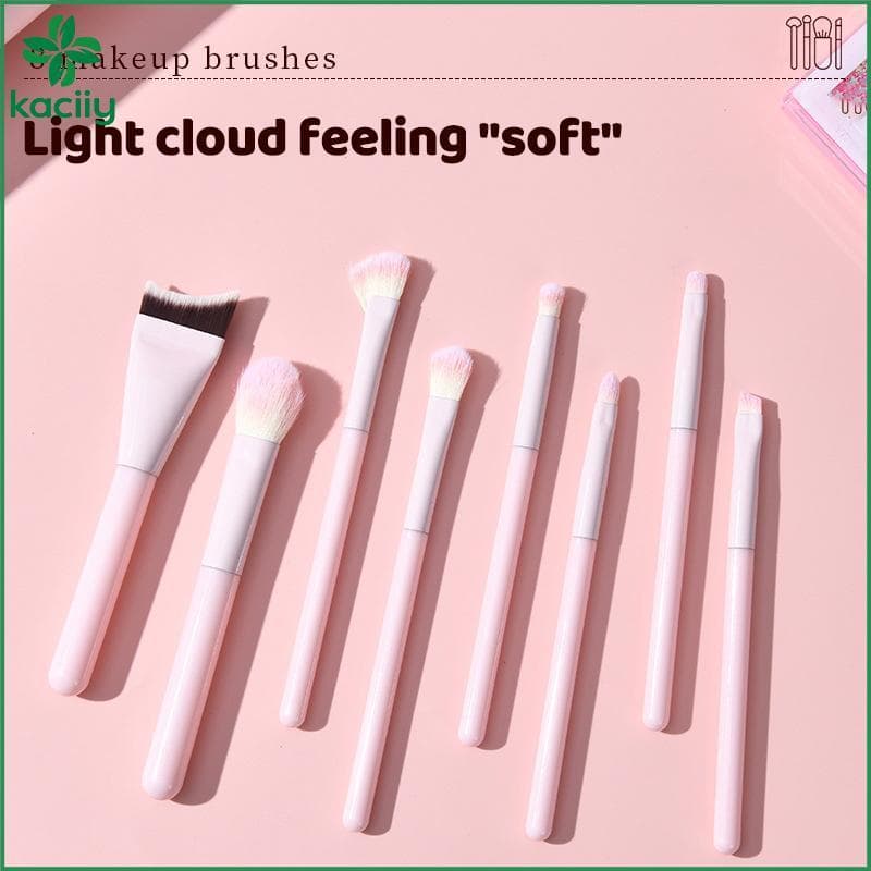 Conjunto De Pincéis De Maquiagem Para Mulheres , 1/8 PCS , Sombra Os Olhos , Base , Pincel Cosmético Feminino , Blush ,