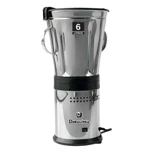Liquidificador Duralínea Industrial 6L Total Aço Inox 800w Comercial