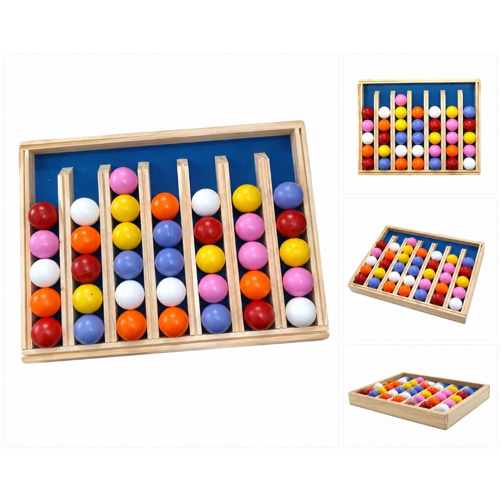 Jogo Desafio da Bolinha Educativo: Diversão Inteligente para Pequenos Gênios Brinquedo Educacional Divertido