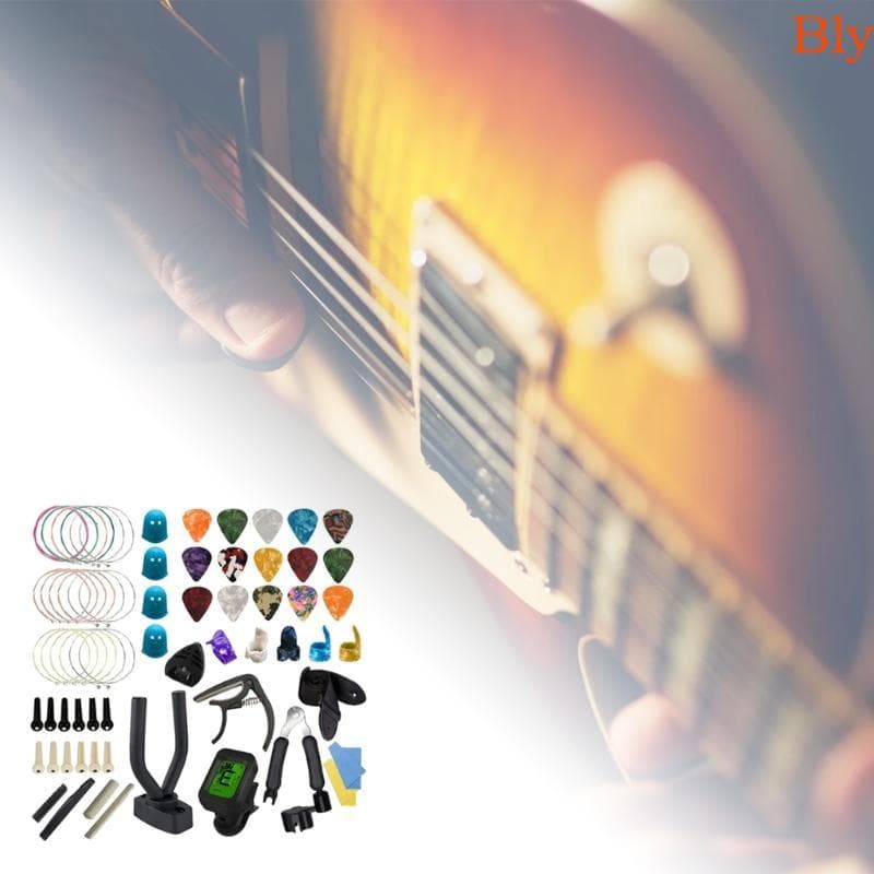Bly Palhetas Para Guitarra , Cordas De Ponte De Osso , Pinos E Porca