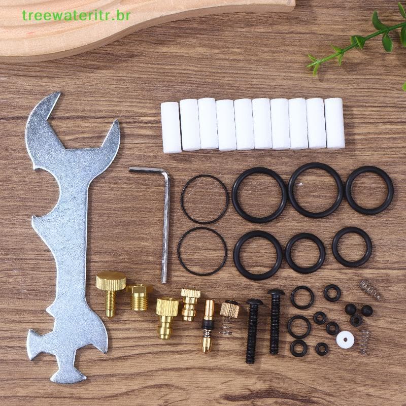 treewateritr Bomba De Ar Manual O-rings Kit De Reparo De Vedação De Alta Pressão Para Substituição De Inflador PCP br