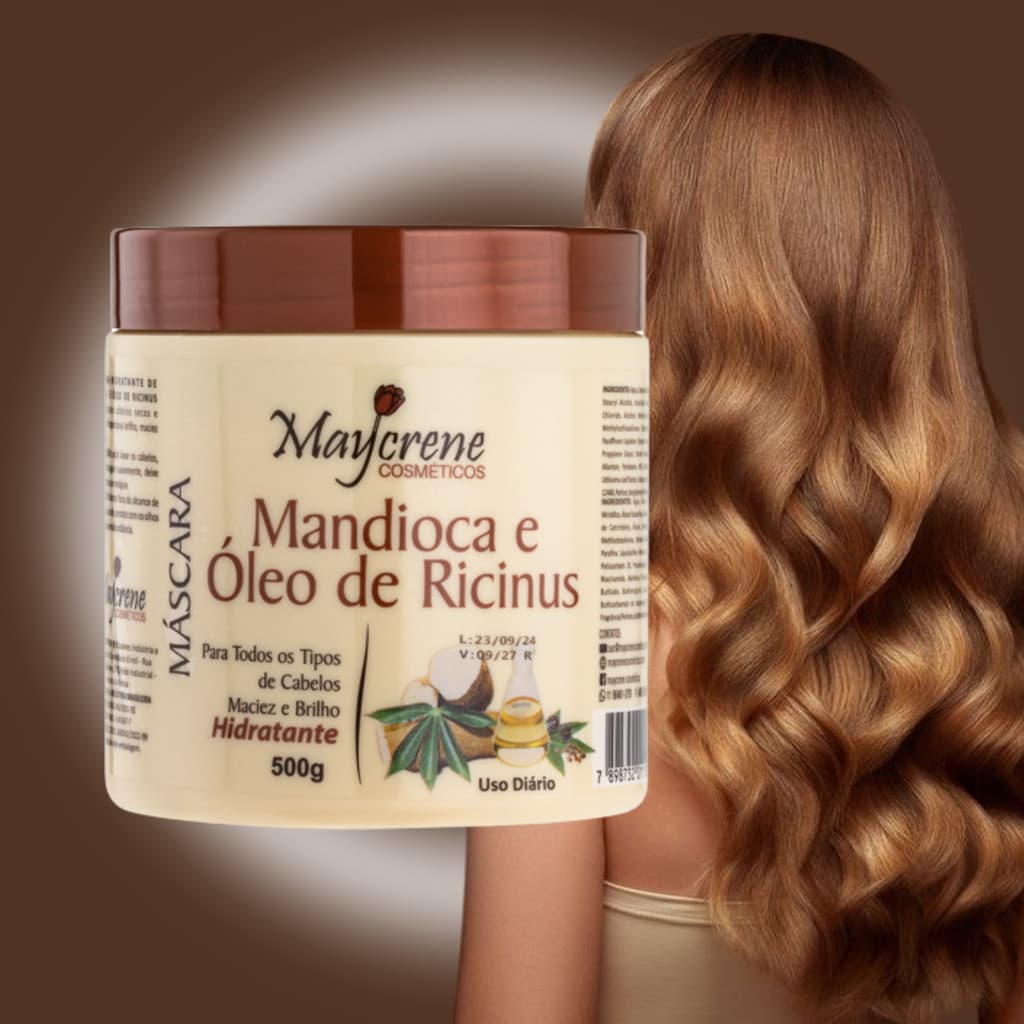 Máscara de Tratamento Mandioca 500g MAYCRENE
