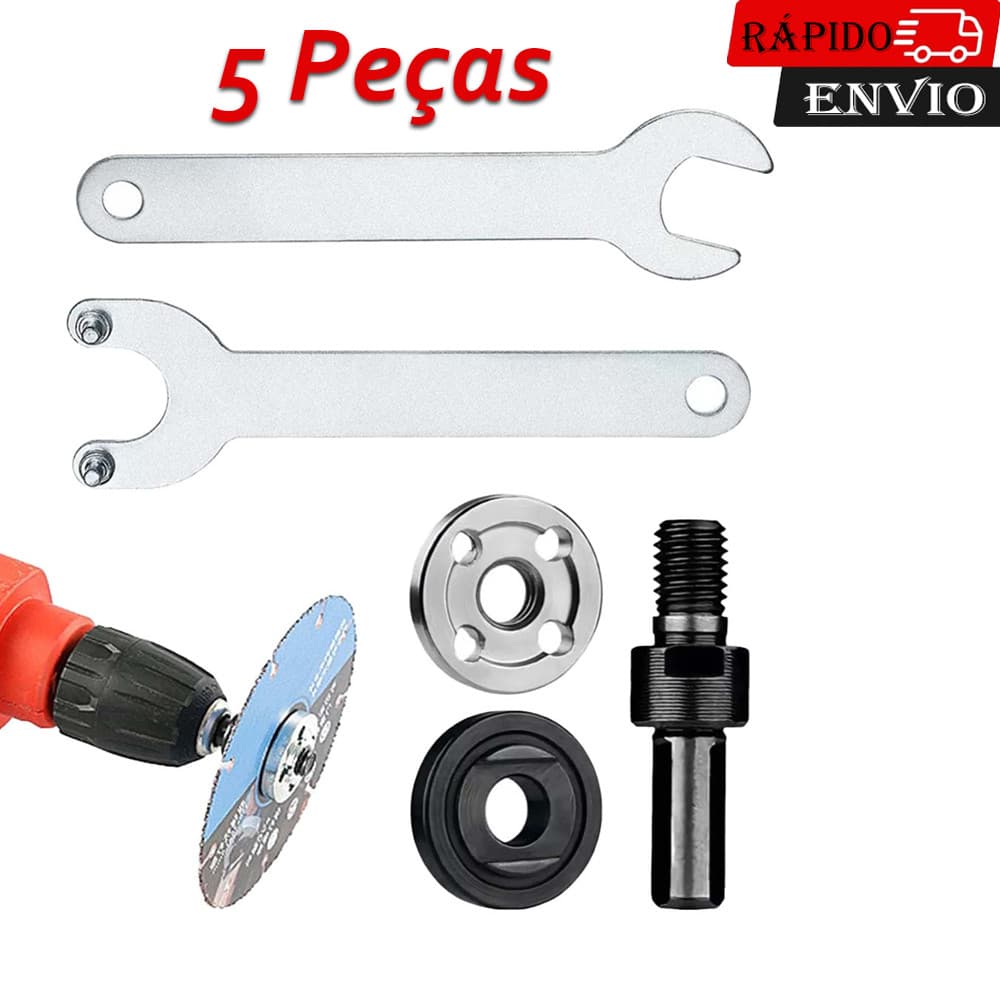 Adaptador Para Boina Conector M10 Para Montagem Na Furadeira Parafusadeira Furadeira