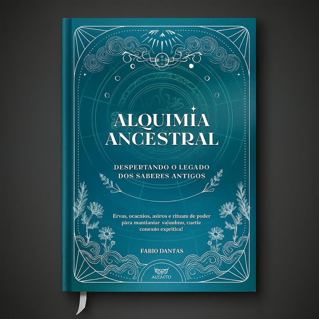 Alquimia Ancestral Livro Capa Dura Conhecimento Oculto Espiritualidade e Sabedoria