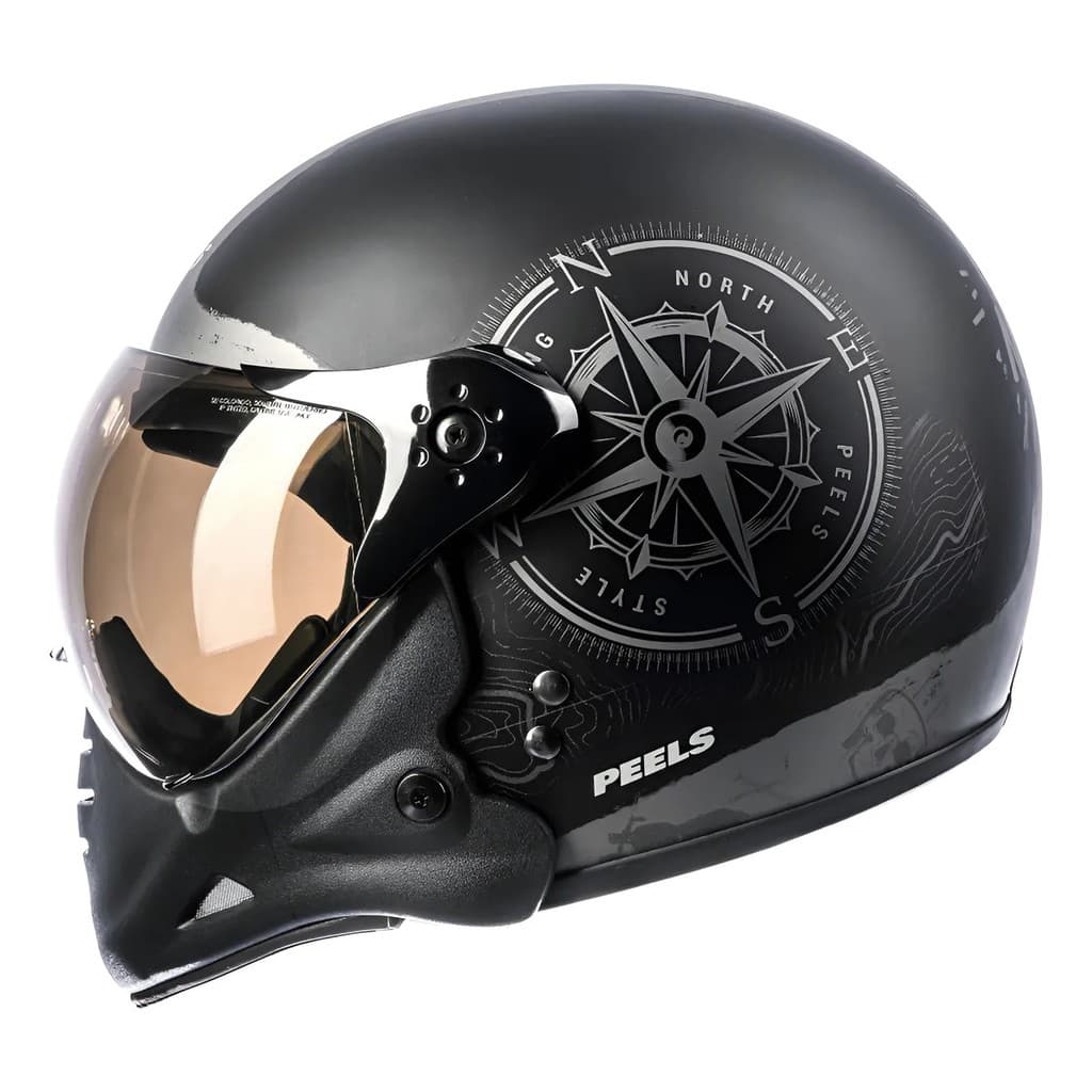 Capacete Moto Peels Com Queixeira Removível F-21 North
