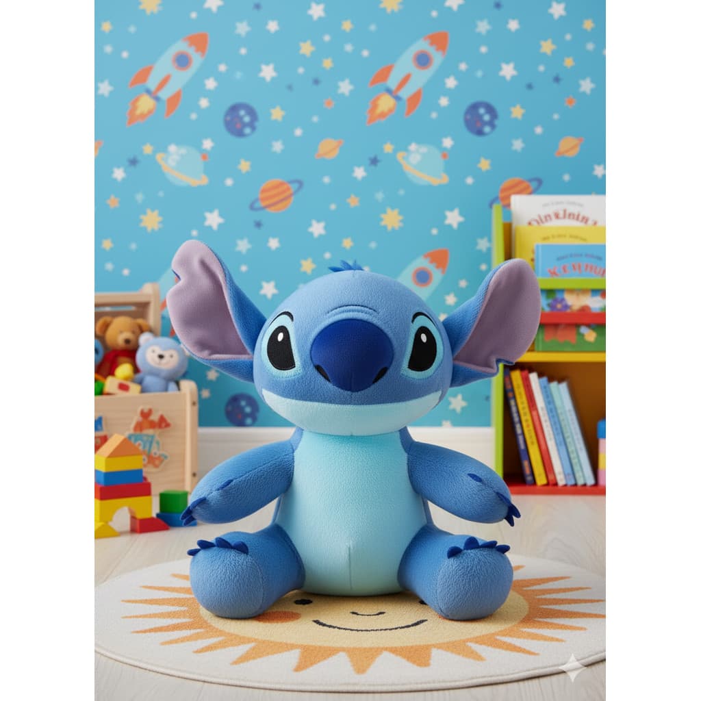 Pelucia Stitch Velboa 22cm a 50cm Fofo Cheio Lilo & Stitch