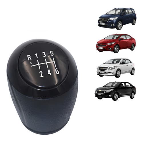 Manopla Bola Cambio 6 Marcha Onix Prisma Cobalt Spin Sonic Cruze Hatch Cruze Sedan