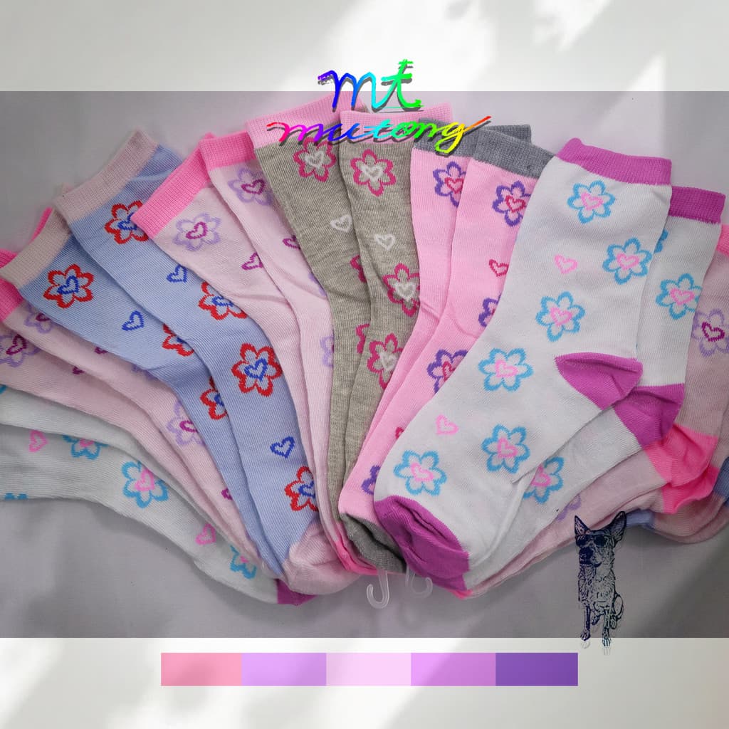 Kit 6/9/12/15/18 Pares de Meia Feminina meia mulher menina Cano Alto longa Adulto e Juvenil/2008