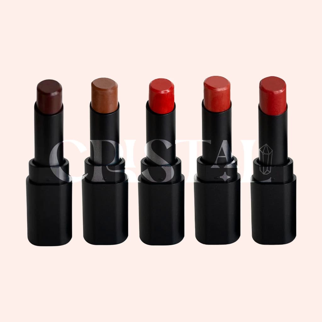 Batom Cream Satin Obsidian Ruby Rose