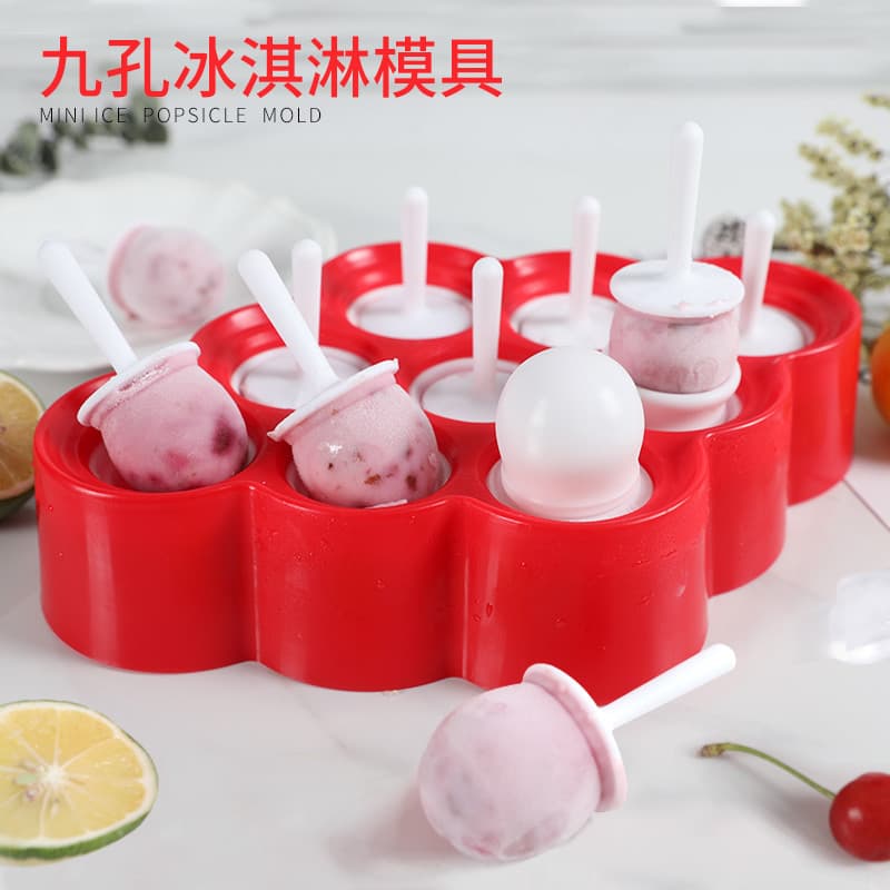 Molde de sorvete para bebês, picolé caseiro, sorvete doméstico, crianças, suplemento alimentar para bebês, molde de Sili