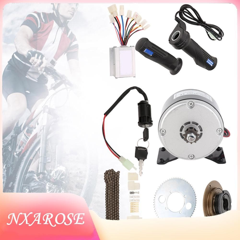 Nxarose Nxarose Haowecib Kit de conversão de bicicleta de alta velocidade, conjunto de acessórios artesanais 250W 24V