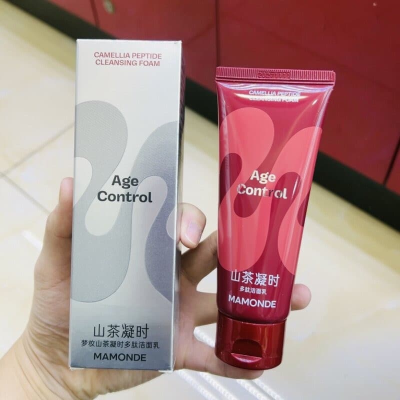 Sonho maquiagem camélia limpador peptídeo limpador de espuma delicada limpeza hidratante endurecimento limpador Facial g