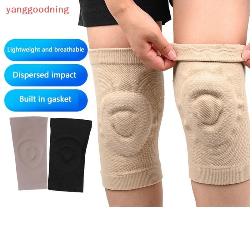 (YGN) Joelheiras De Silicone Fitness Dance Skag Esportivas Basquete Pressurizado Ciclismo Rolo Finas