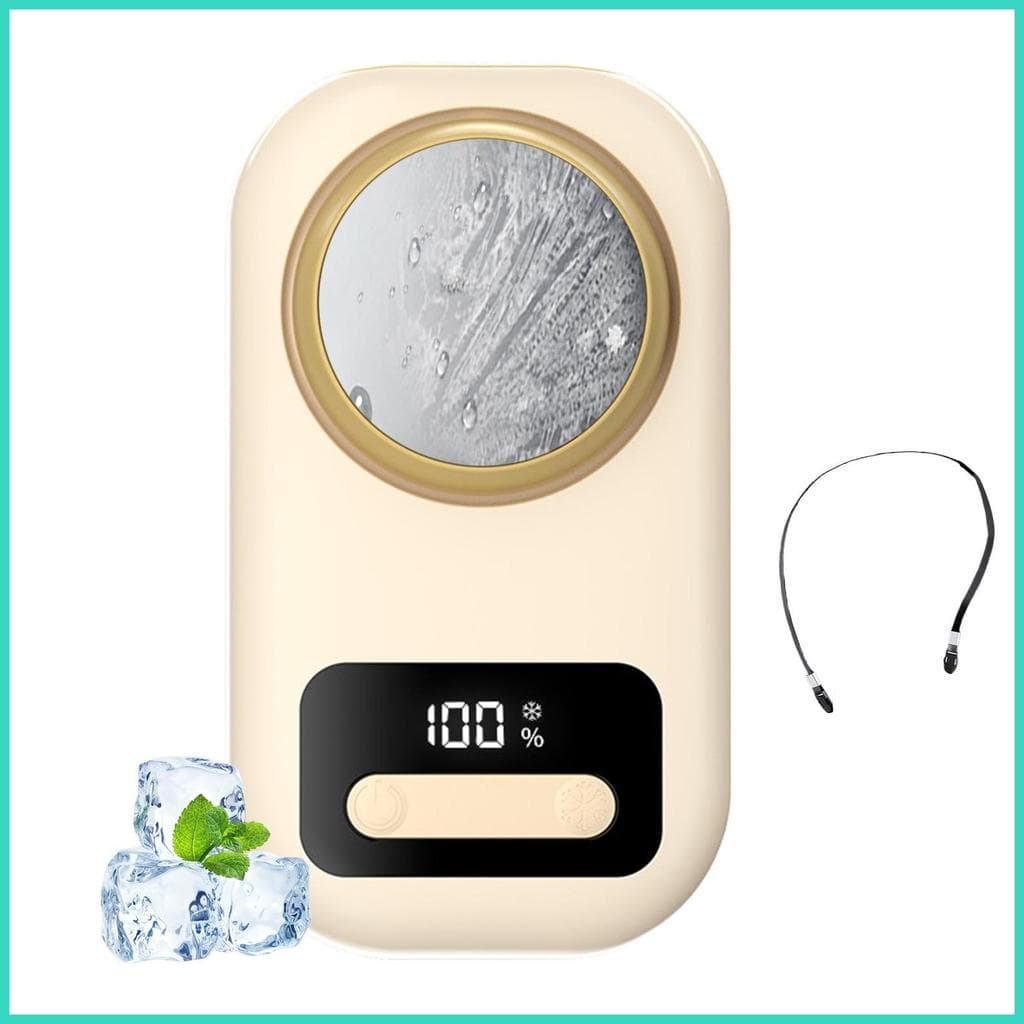 Ventilador De Cintura Com Clipe Em 100 Velocidades , Dispositivo Portátil Recarregável , Pessoal Vestível Para Homens ,
