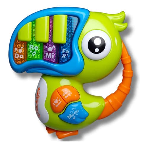 Brinquedo Tucano Teclado Musical Piano Bebê Infantil Sortido