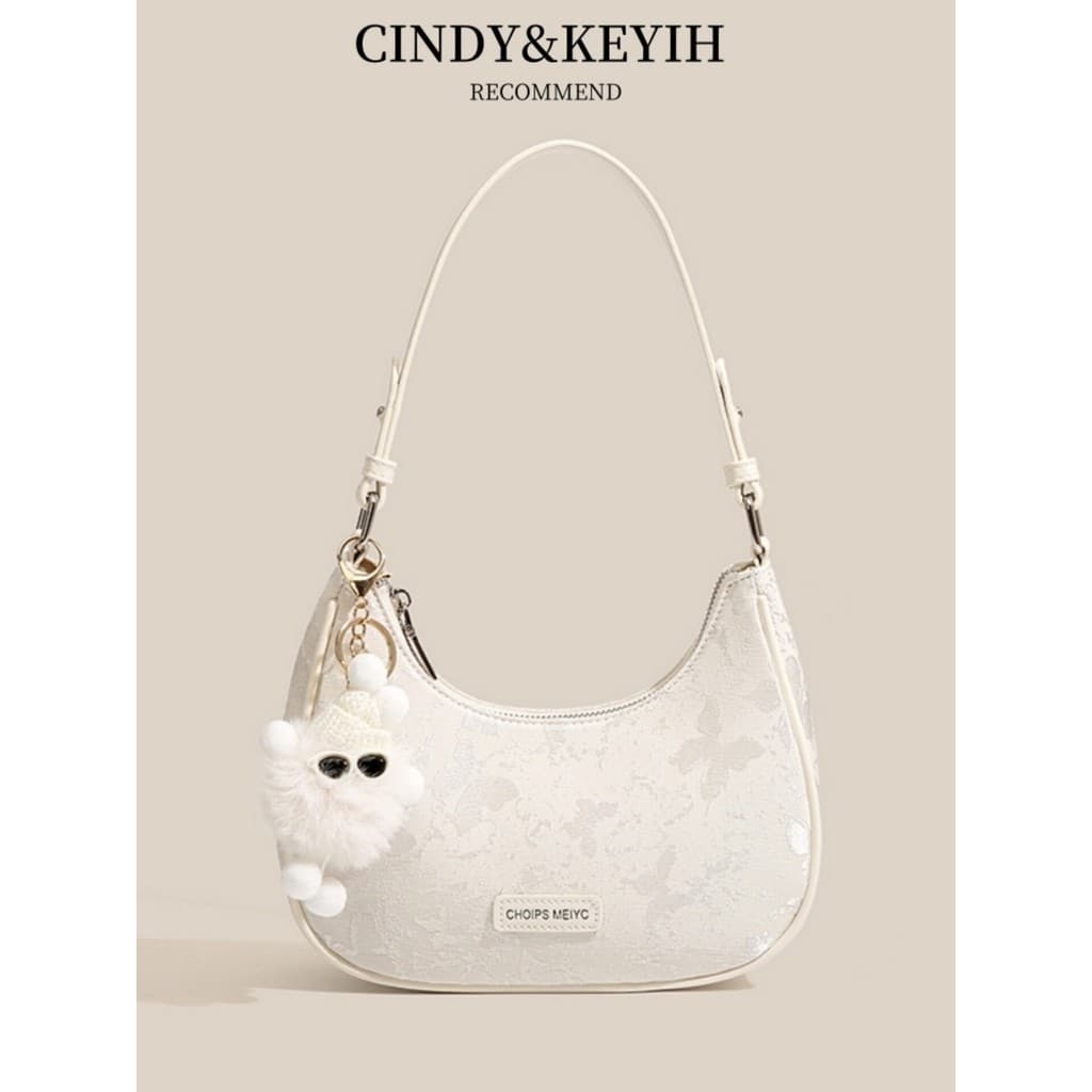 bolsa feminina bolsa transversal feminino Moda feminina saco Design Original crescente saco 2026 novo estilo High-End ni