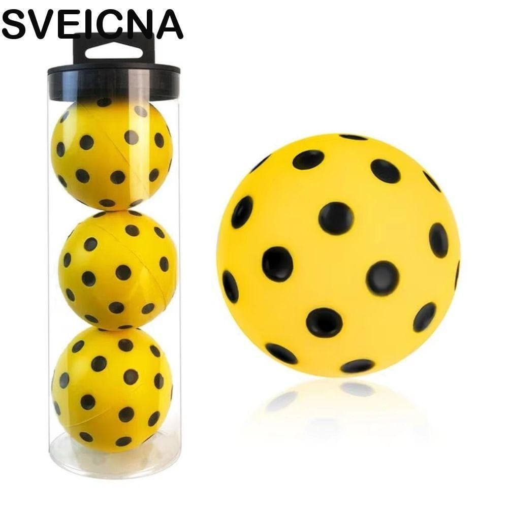 Bolas De Pickleball Silenciosas SVEICNA , Prática De Pickleballs De Espuma De Alta Elasticidade Com Amortecimento , 74 M