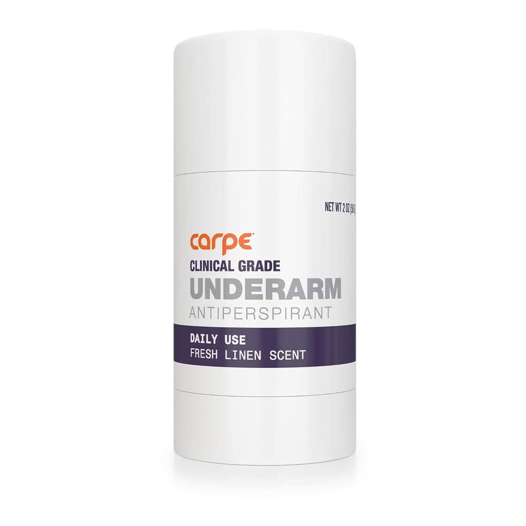 Desodorante Carpe Clinical Strength + Antitranspirante Clinical - Bastão Sólido de Grau Clínico - Aroma de Linho Fresco
