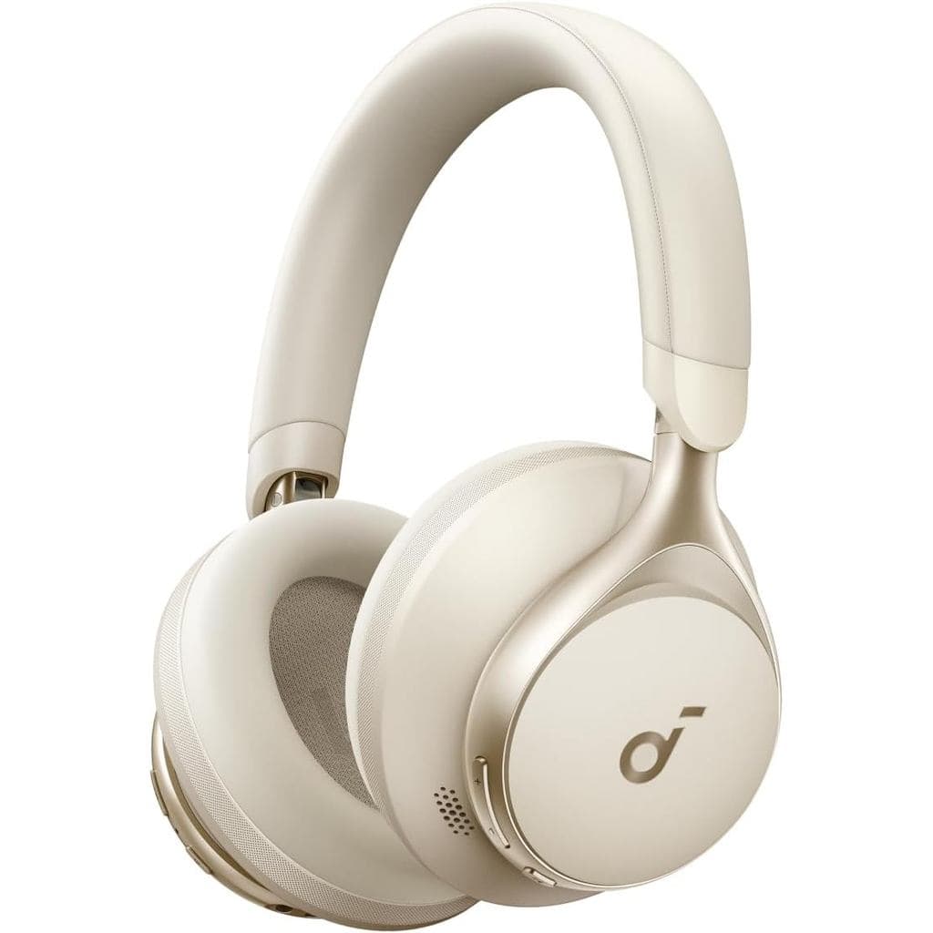 Soundcore by Anker, Space One, Fones de Ouvido com Cancelamento Ativo de Ruído, Redução de Voz 2X Mais Potente, 40 Horas