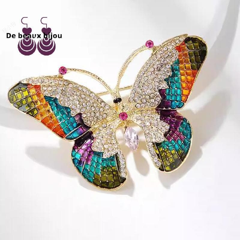 Boa Moda Borboleta Broches Para Mulheres Meninas Colorido Pinos Festa De Casamento Jóias Diário Acessórios De Roupas Pre