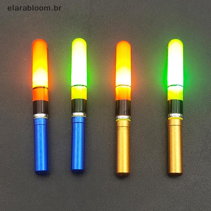 Bóia Luminosa Para Pesca Noturna Operada Por Bateria LED Com Luz Flutuante Elétrica