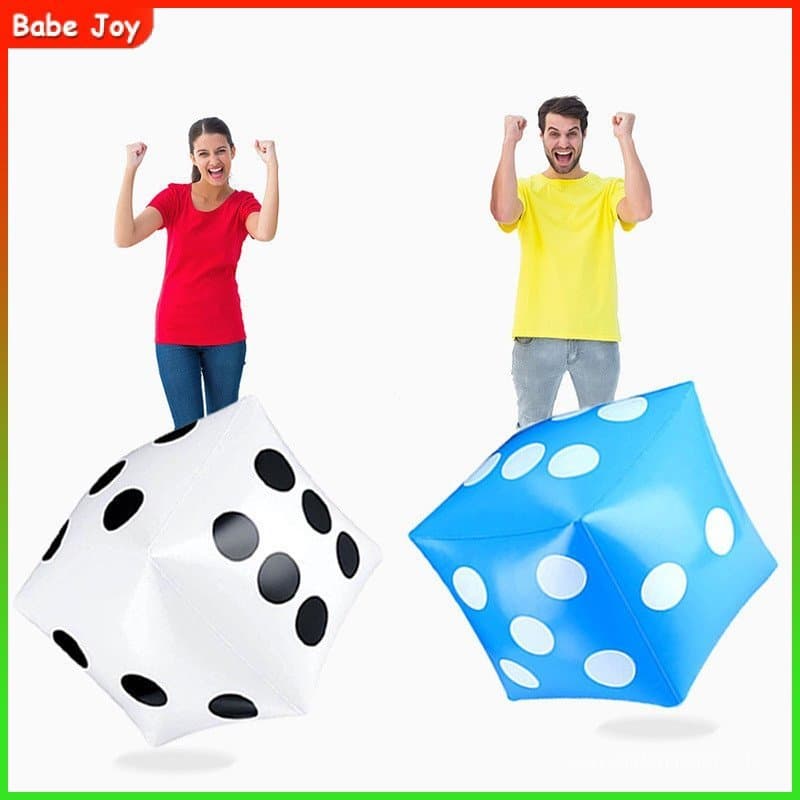Divertido Jogo de Dados Inflável para Festas ao Ar Livre, Entretenimento, Cubo Gigante para Crianças e Adultos