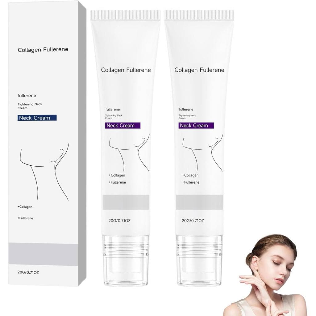 2026 Magec Cream, Creme Mágico para Pescoço com Colágeno e Fullerene, Creme Firmador e Tensor para Pele Flácida, com Cin