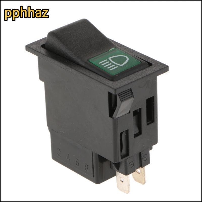 [pphhaz] Botão Liga/Desliga À Prova D'água Interruptor De Iluminação De Carro Controle Do Painel Montagem De Incrustação