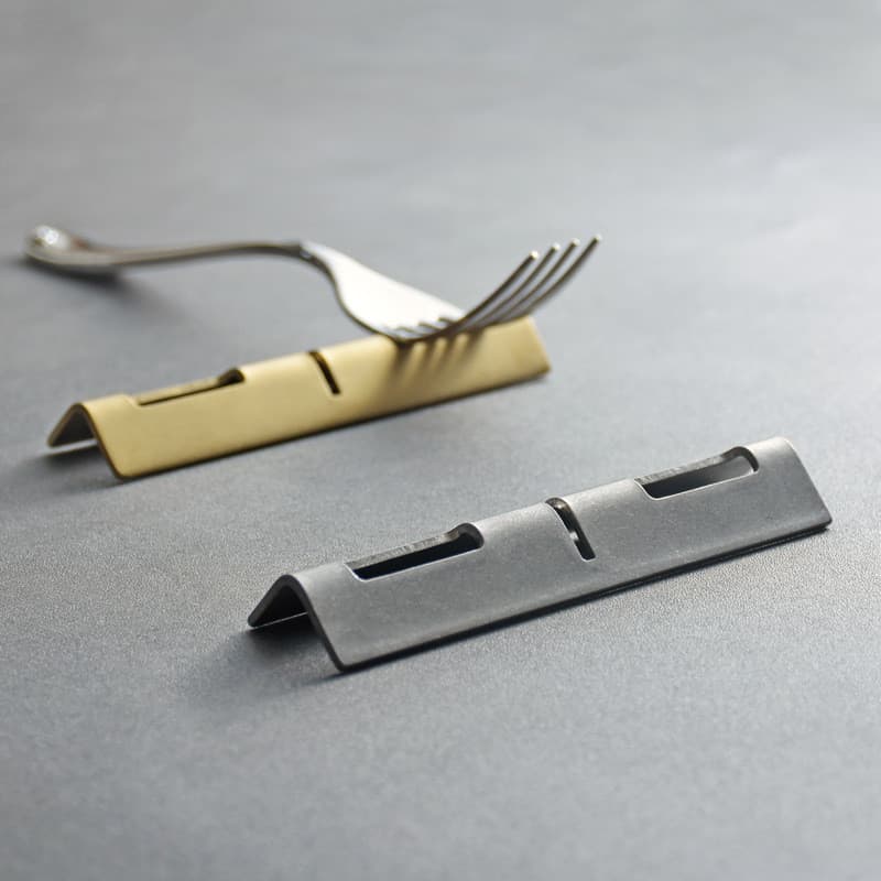 Suporte para pauzinhos públicos para colher de mesa em aço inoxidável 304