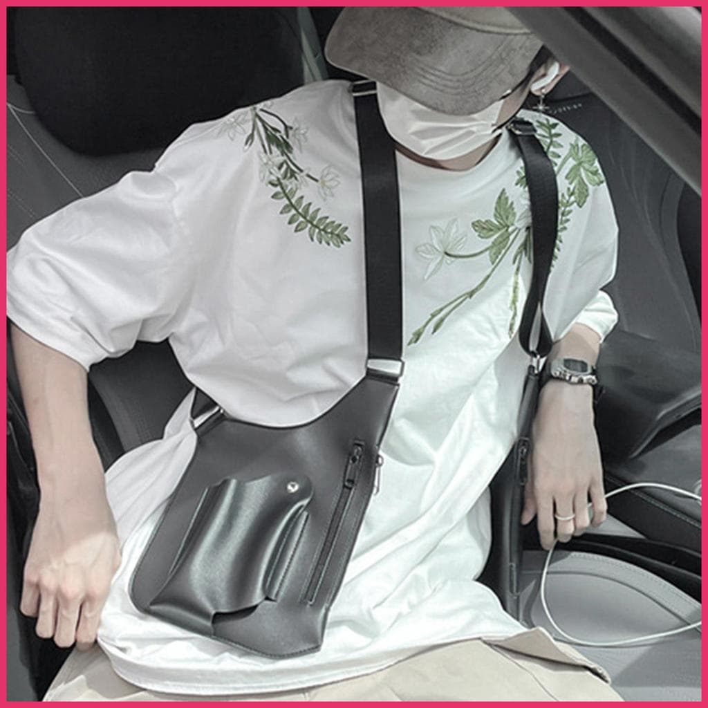 Anti Roubo Multi Bolso Saco Para Homens Alça De Ombro Dupla Bolsa Couro Do Plutônio Moda xurit1br