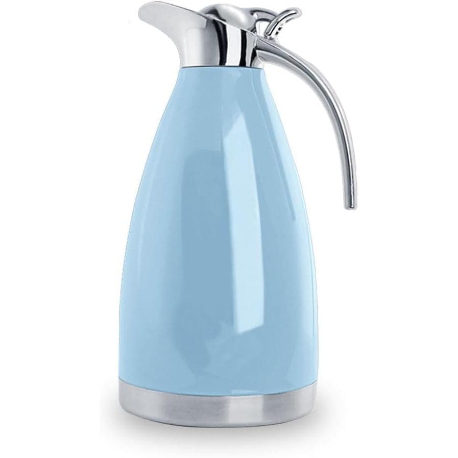 Sumerflos Garrafa Térmica de Café em Aço Inoxidável de 68 Oz / Termos a Vácuo de Parede Dupla Isolada / Retenção de Calo
