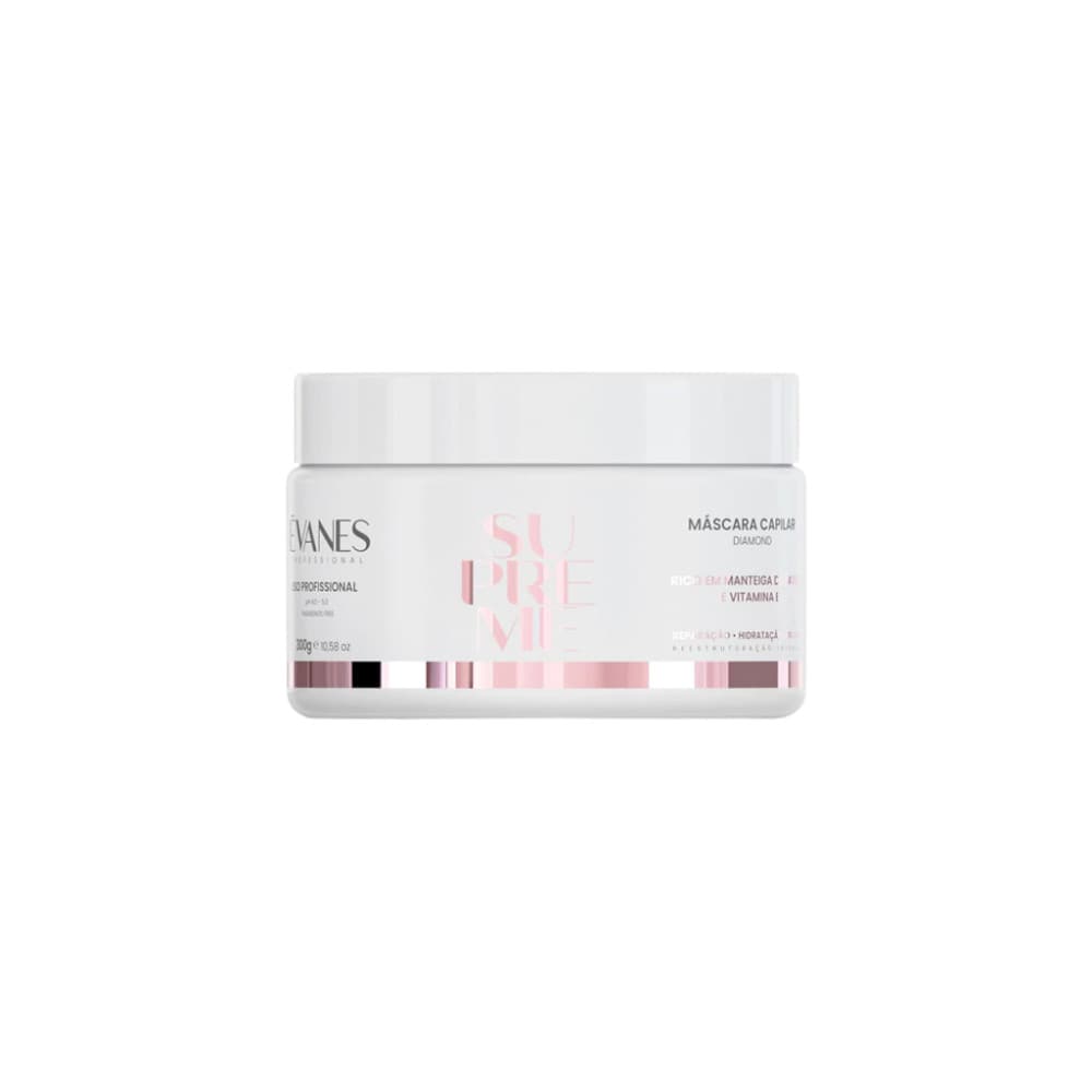 Máscara Hidratante Supreme Evanes Professional 300g