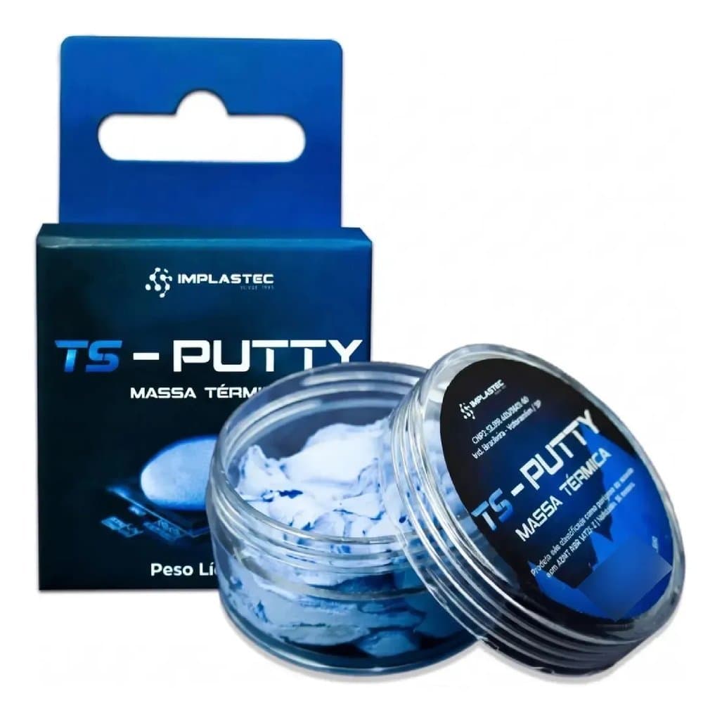 MASSA TERMICA TS PUTTY  12,8 WMK AZUL 20G