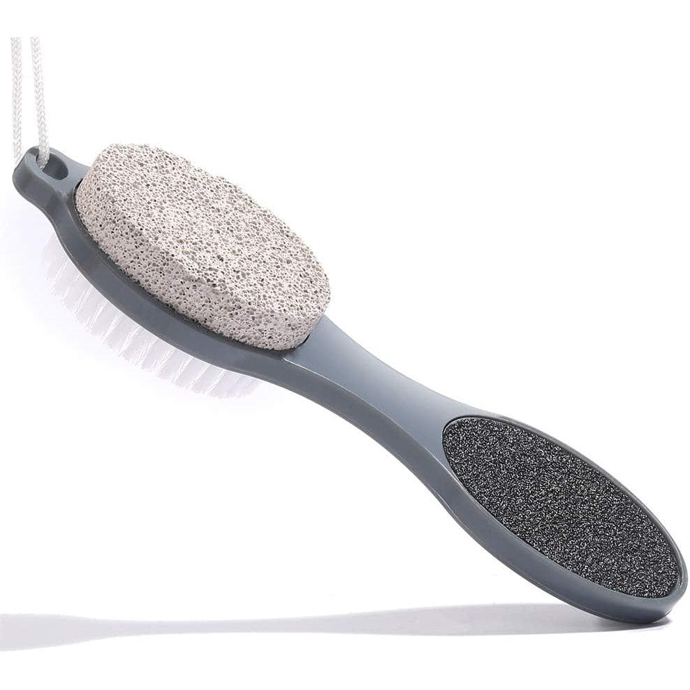 Lixa para Pés CAREHOOD Removedora de Calos - Ferramentas de Pedicure Multifuncionais 4 em 1 com Esfoliador de Pés, Pedra