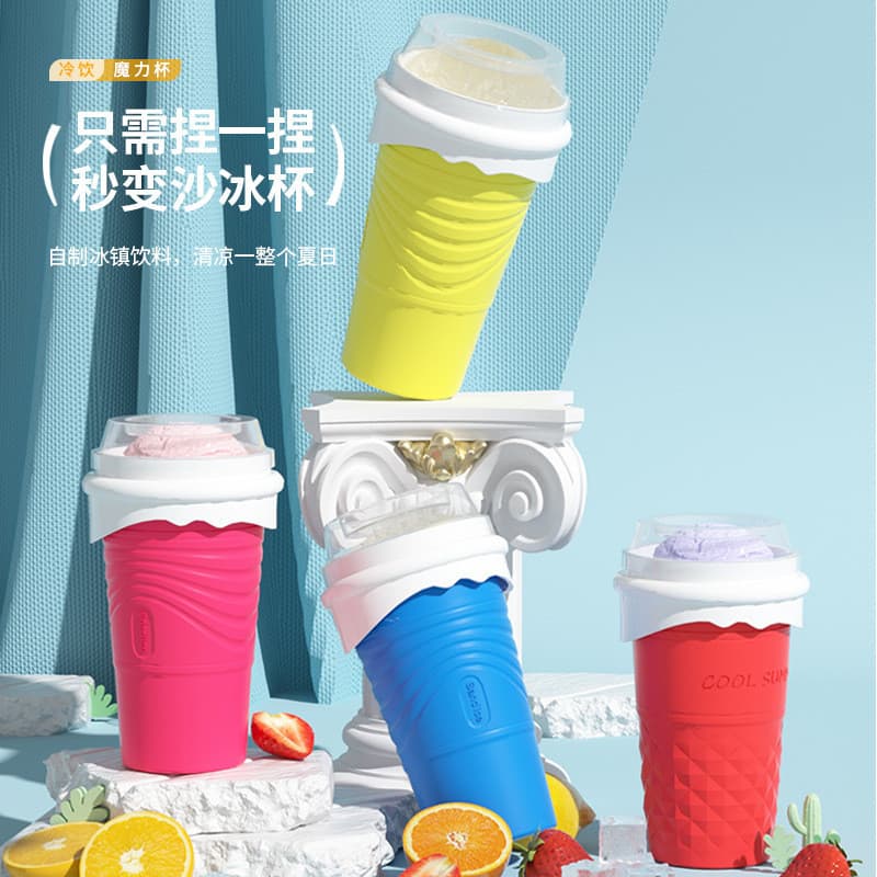 [Estoque pronto] Silicone novo estilo caseiro uso doméstico bonito leve canudos de geladeira cozinha ao ar livre copo de