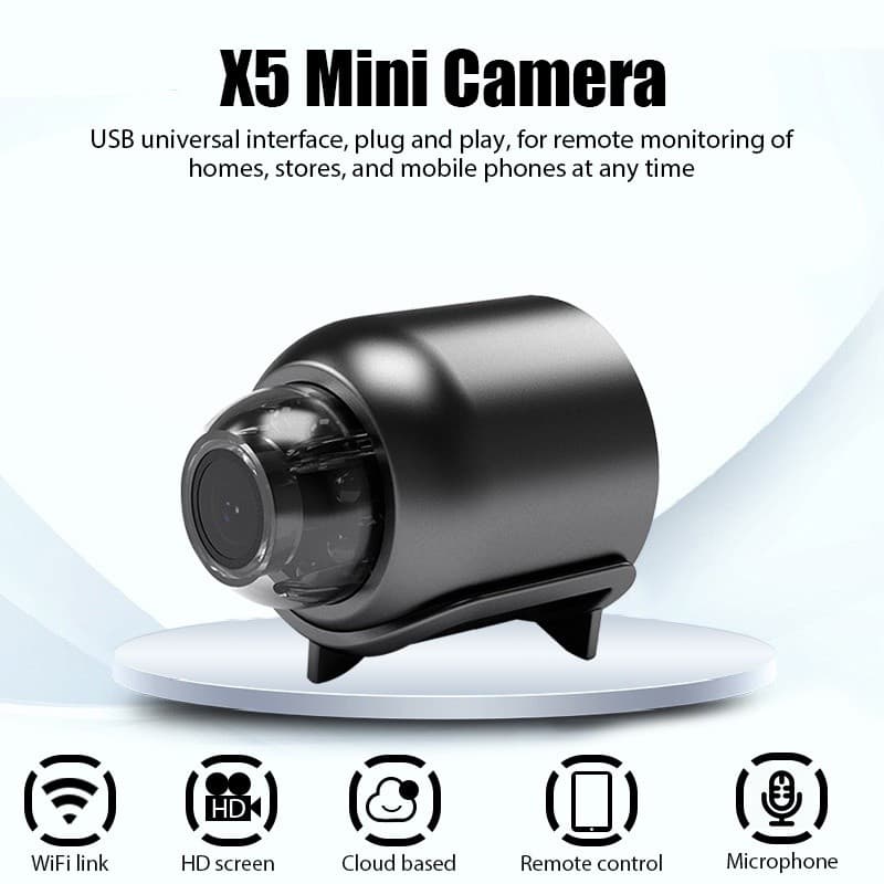 X5 Monitor de rede sem fio interno aplicativo do telefone móvel remoto visualização em tempo Real imagem gravação automá