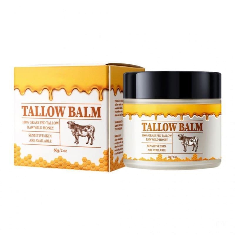 100% Orgânico, Alimentado a Pasto, Sem Perfume, Cuidado Profundamente Nutritivo—Bálsamo Hidratante para Rosto e Corpo à