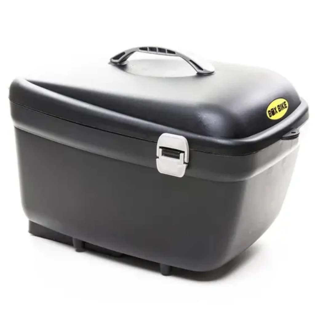 Baú Box Plástico Bagageiro para Bike 20L com Base Kalf