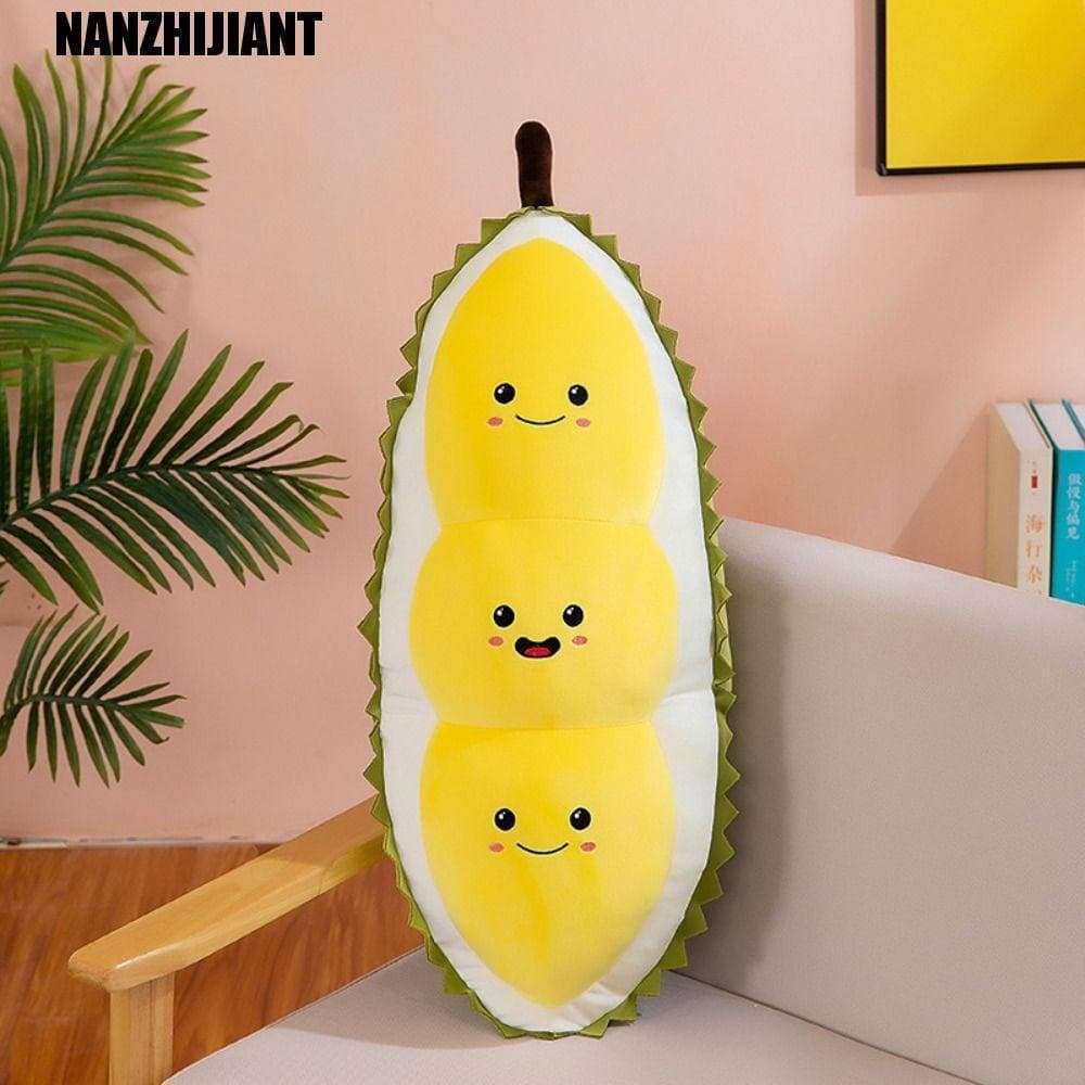 NANZHIJIANT Durian Abraçando Travesseiro , Coleção Macia De Pelúcia De Frutas , Apaziguar Brinquedo 30 Cm