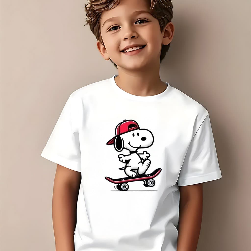 Camiseta Infantil Menino Menina Unissex Desenho Animado Estampada Casual Moda Infantil Blusa 100% Algodão