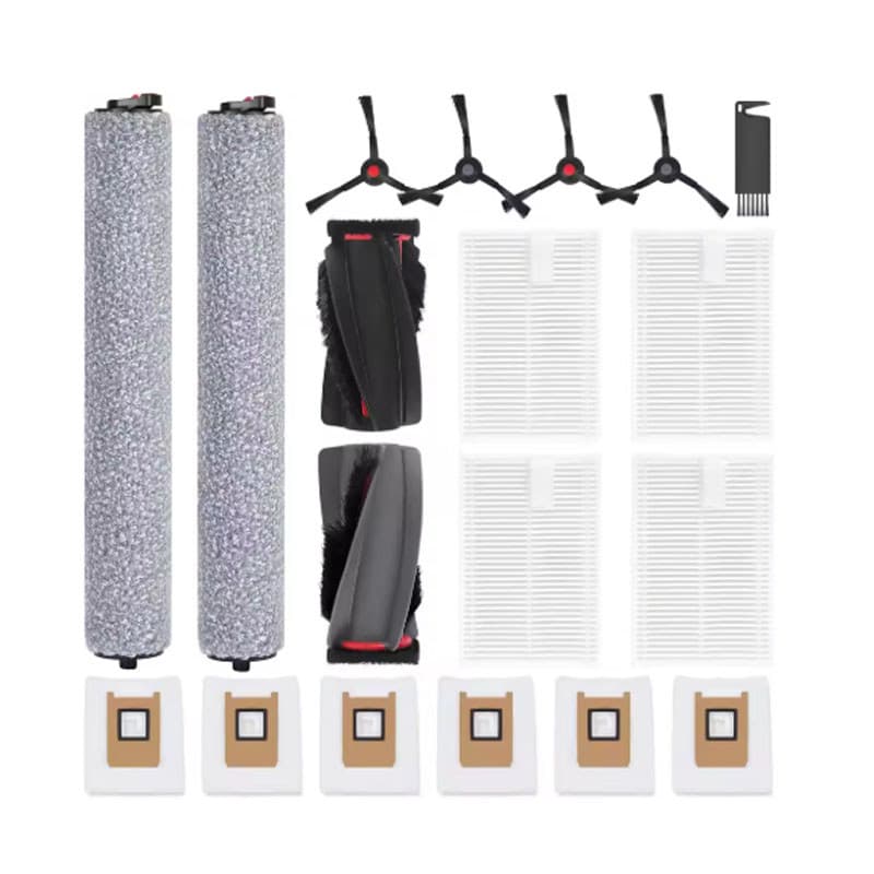 Para Eufy Omni C28/X12 Pro Escova Lateral Principal Filtro HEPA Saco De Pó Rolo Mop
